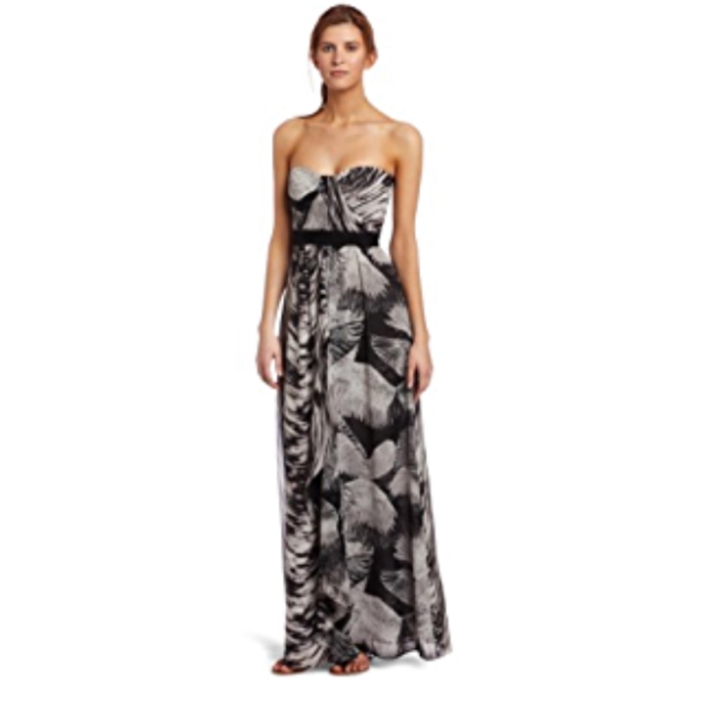 Size 2 BCBG MaxAzria Amber Chiffon Gown